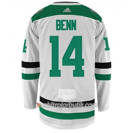 Män Ishockey Dallas Stars Tröja JAMIE BENN 14 Adidas Vit Authentic Män Ishockey Dallas Stars Tröja JAMIE BENN 14 Adidas Vit Authentic